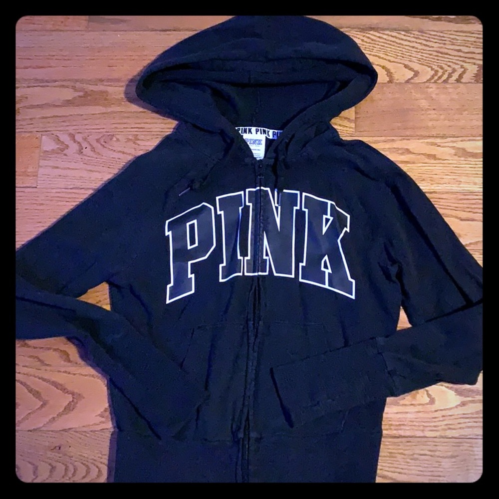 Victoria’s Secret pink hooded zip up sweatshirt